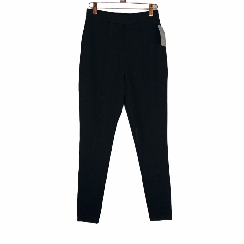 Nordstrom Black Everyday Basic Crop Leggings S - image 1